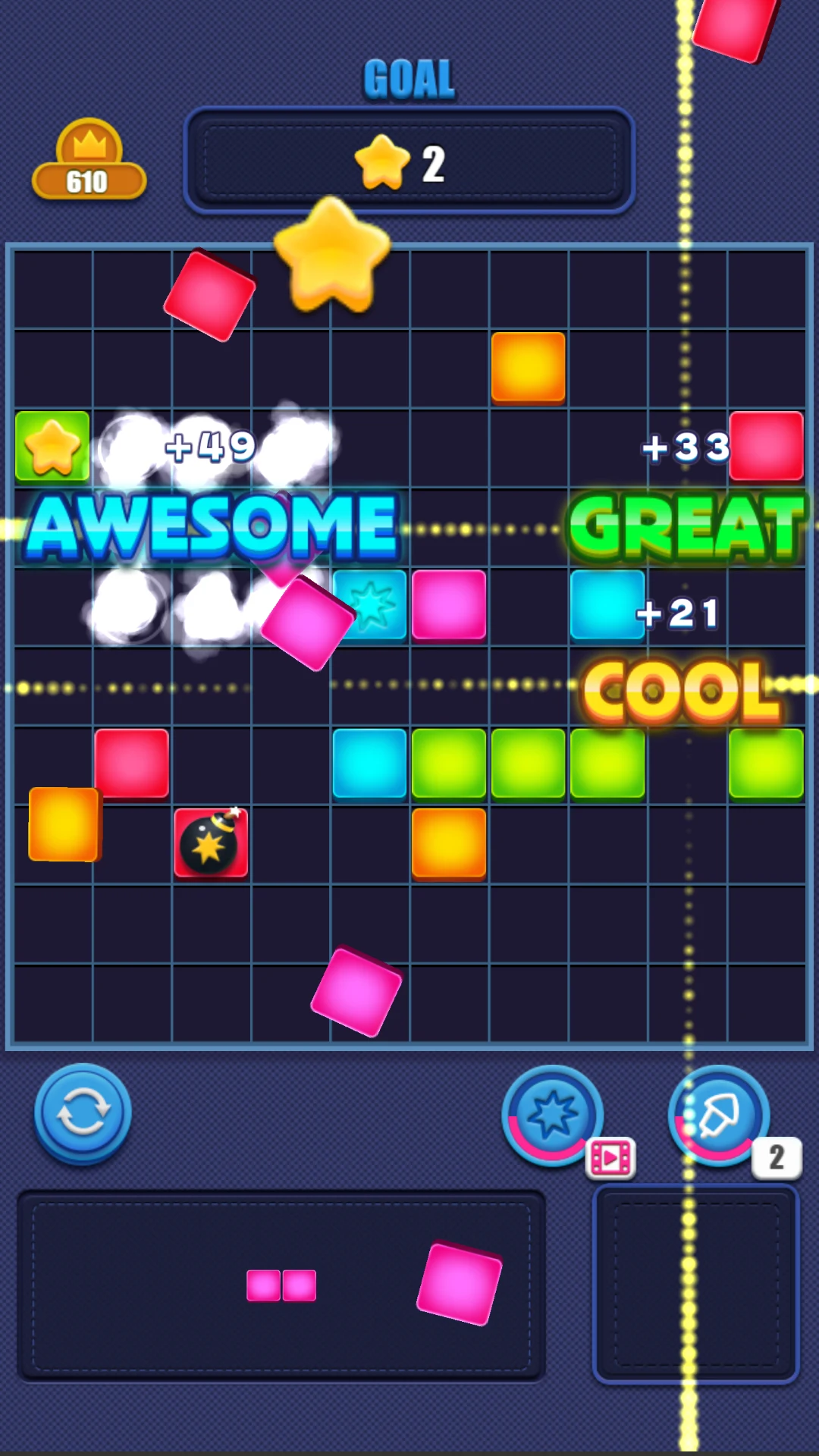 Rainbow Cubes: Block Puzzle screenshot